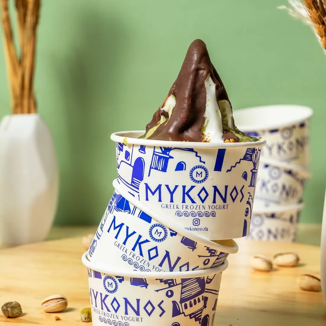 Yogurt griego helado Mykonos